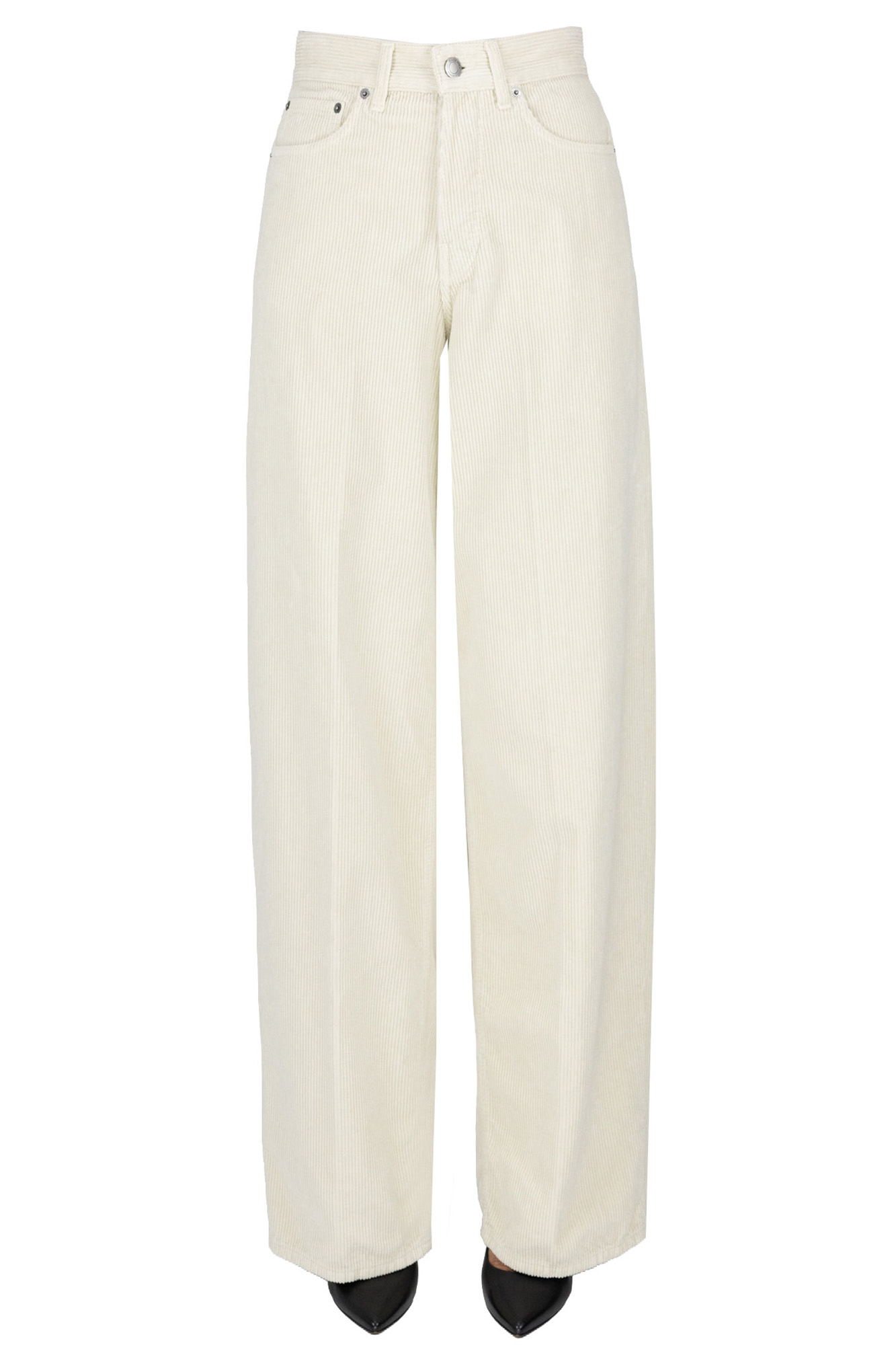 Pantaloni Bethany in velluto a costine