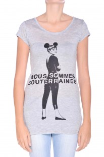 T-shirt in modal con stampa 5PREVIEW