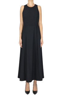 Abito svasato in fresco lana Romeo