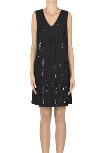 Oxalis embellished dress IBLUES