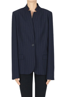 Gessato blazer Pinko