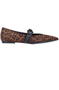 Ballerine Mary Jane stampa animalier Sergio Levantesi