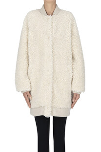 Eco-fur bomber jacket Kristina Ti