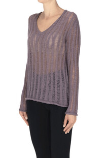 Textured knit pullover Alpha Studio