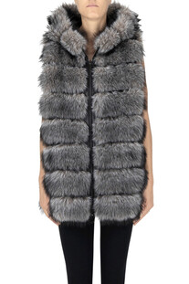 Reversible eco-fur gilet Betta Corradi