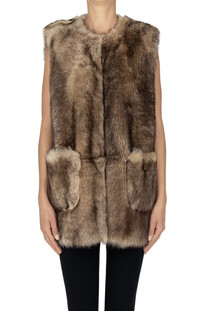 Fur gilet La Reveuse