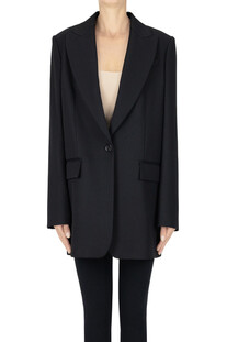 Blazer oversize in lana Dondup