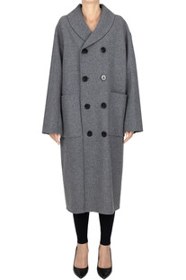 Double-breasted coat Vis a Vis