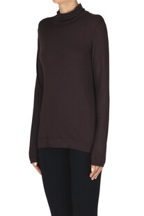 Turtleneck viscose t-shirt Blukey