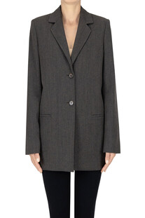 Wool-blend blazer Moschino Jeans