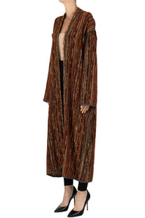 Reversible jacquard coat Alpha Studio