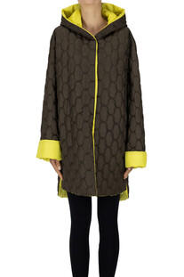 Reversible parka style down jacket Why Ci