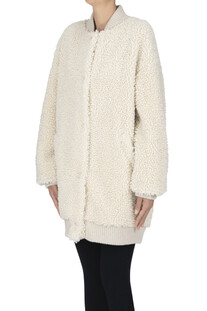 Eco-fur bomber jacket Kristina Ti