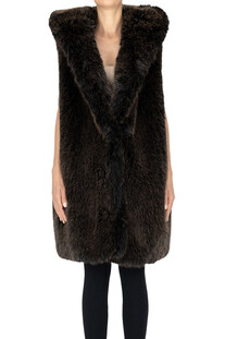 Eco-fur gilet Sword