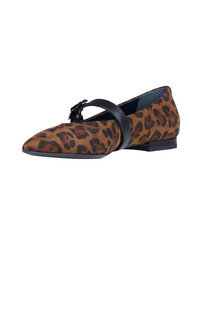 Ballerine Mary Jane stampa animalier Sergio Levantesi