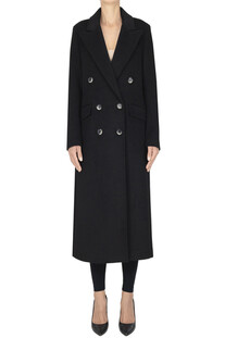 Double-breasted long coat Twinset Milano