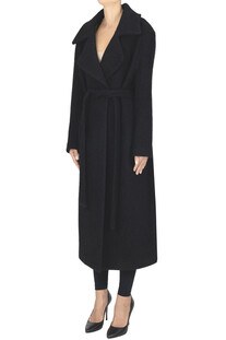 Double-breasted wool coat ELEH