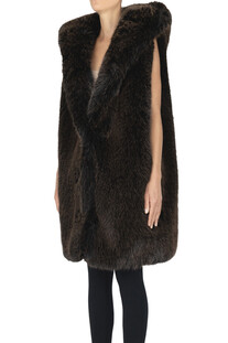 Eco-fur gilet Sword