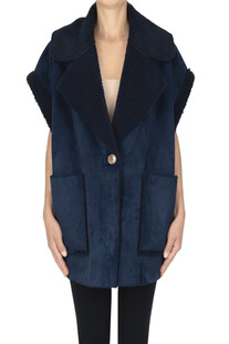 Eco-shearling gilet  Betta Corradi