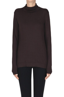 Turtleneck viscose t-shirt Blukey