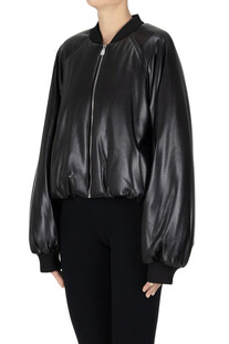 Brodo eco-leather bomber jacket Pinko