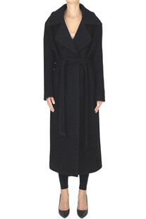 Double-breasted wool coat ELEH