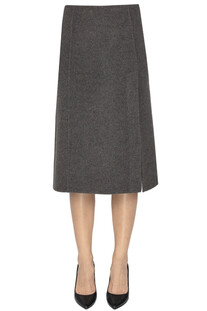 Wool cloth pencil skirt P.A.R.O.S.H.
