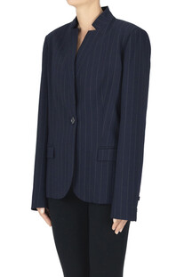 Gessato blazer Pinko