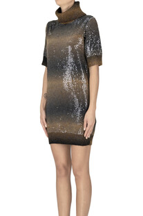 Abito in maglia con paillettes Liu Jo
