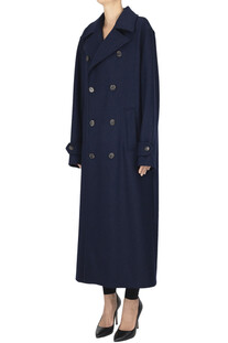 Structured double-breasted coat Depeche-toi