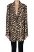 Blazer stampa animalier oversize Alberto Biani