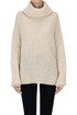 Pullover dolcevita in misto alpaca con lurex. Scaglione