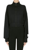 Cropped zippered sweatshirt Hinnominate