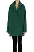 Textured cloth double-breasted coat Guttha Milano