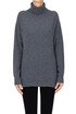 Pullover dolcevita a costine Solocascmir