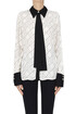 Designer logo print shirt Elisabetta Franchi