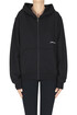 Zippered hooded sweatshirt Hinnominate
