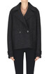 Cropped peacoat Harris Wharf London