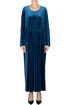 Velvet long dress Cristina Bonfanti