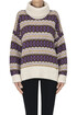 Turtleneck jacquard pullover Liu Jo