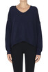 Pullover a scatoletta in cashmere Aragona
