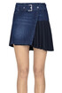 Denim mini skirt Dondup